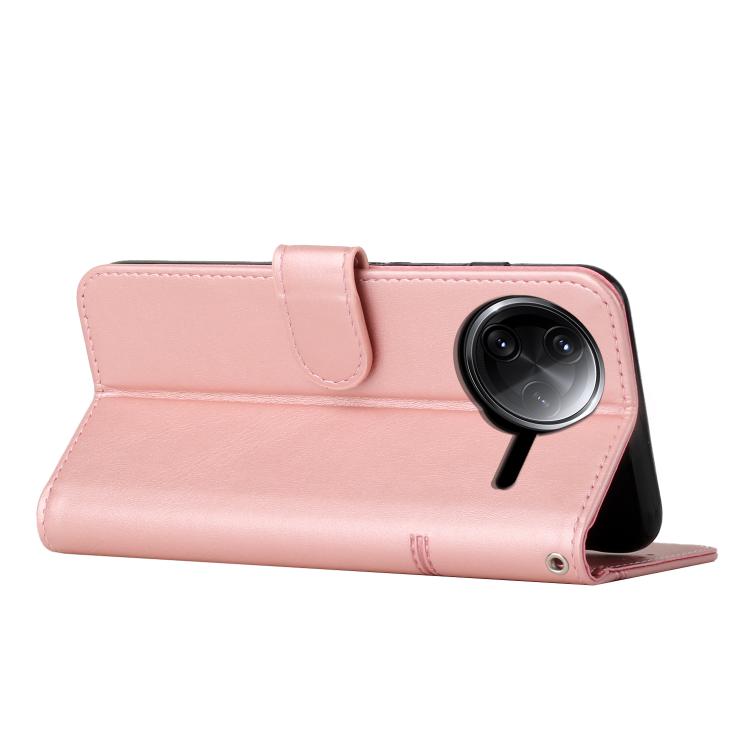 For Redmi K80 / K80 Pro Stitching Calf Texture Buckle Leather Phone Case