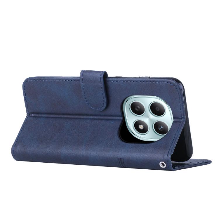 For Redmi Note 15 4G / 5G Global 164mm Stitching Calf Texture Buckle Leather Phone Case