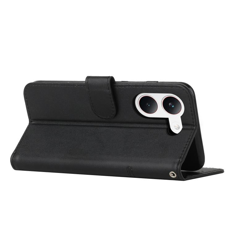 For Redmi Turbo 5 / Poco X8 Pro 5G Stitching Calf Texture Buckle Leather Phone Case