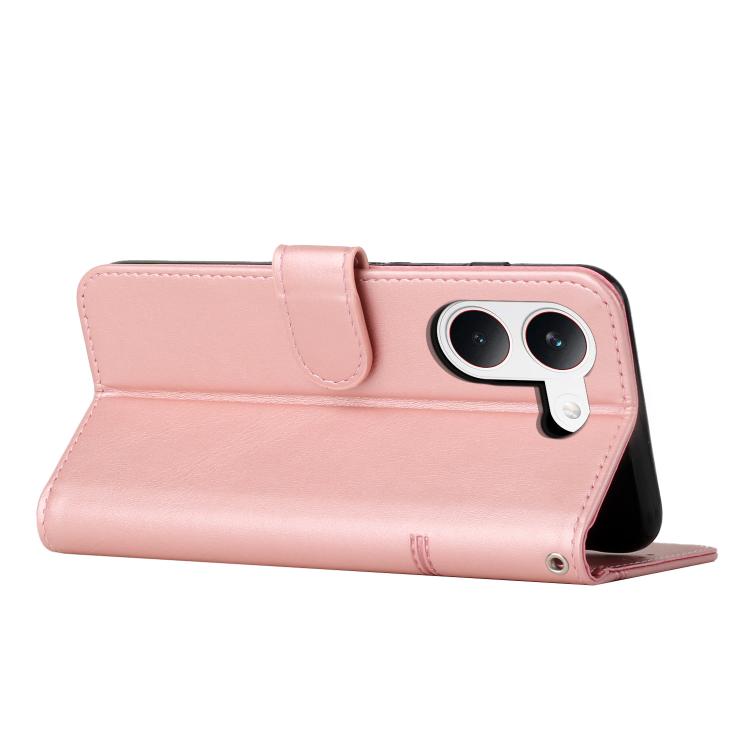 For Redmi Turbo 5 / Poco X8 Pro 5G Stitching Calf Texture Buckle Leather Phone Case