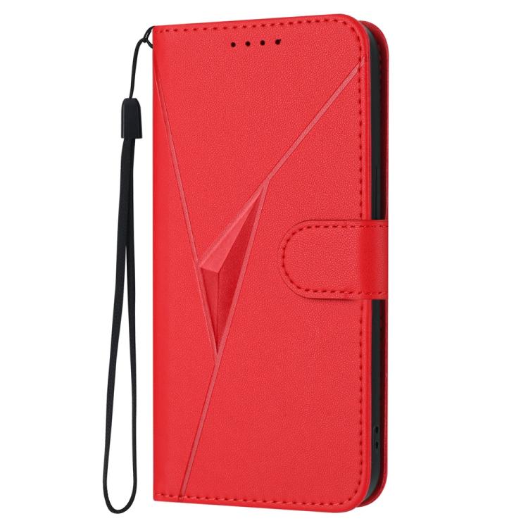 For Xiaomi 17 Pro Max Triangle Pattern Buckle Clasp Leather Phone Case