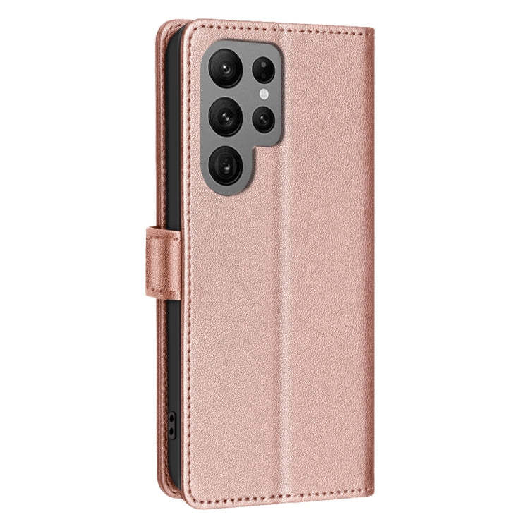 For Samsung Galaxy S25 Ultra 5G Litchi Texture RFID Anti-theft Leather Phone Case