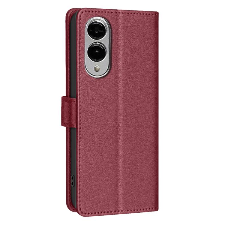 For Samsung Galaxy S25 Edge 5G Litchi Texture RFID Anti-theft Leather Phone Case