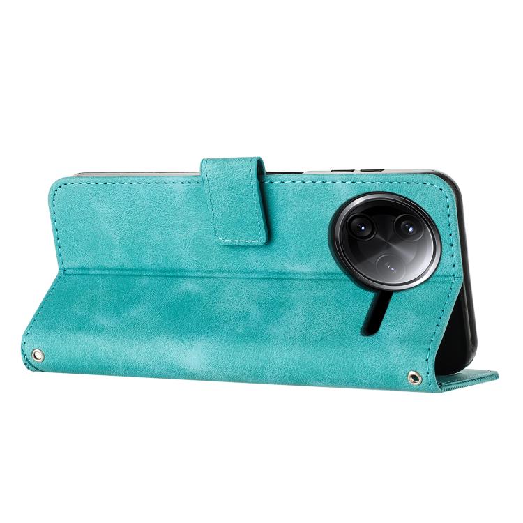 For Redmi K80 / K80 Pro Dream Triangle Leather Phone Case with Lanyard