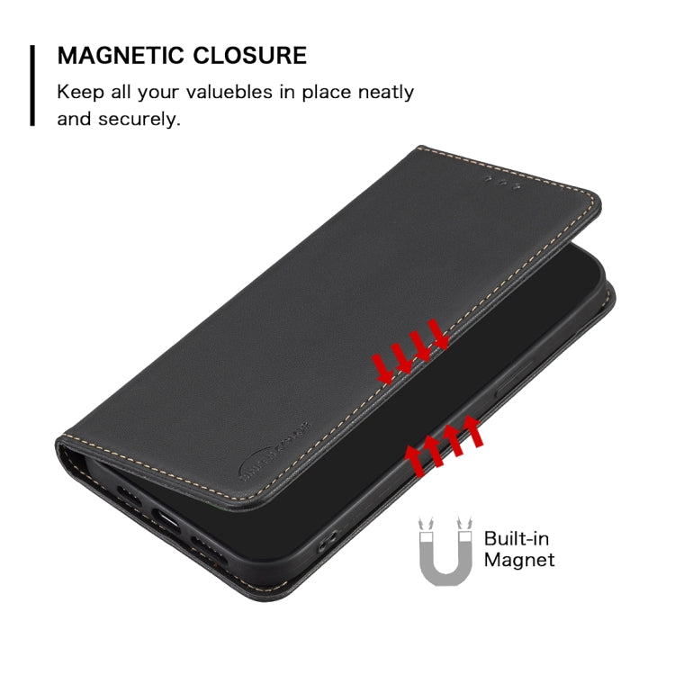 For Samsung Galaxy S25 Ultra 5G Magnetic Leather Phone Case