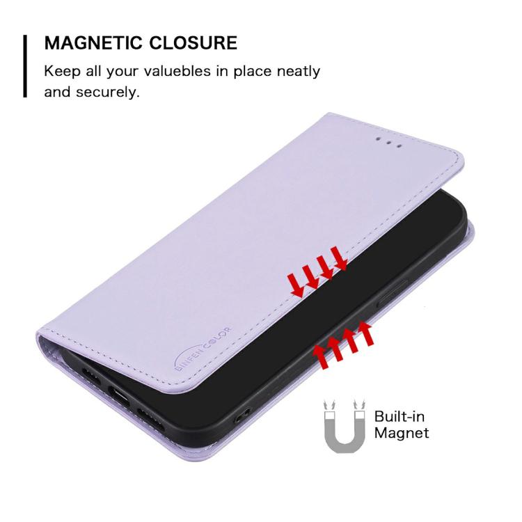 For Samsung Galaxy S25 Ultra 5G Magnetic Leather Phone Case