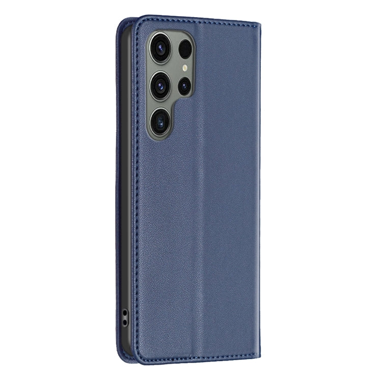 For Samsung Galaxy S25 Ultra 5G Magnetic Leather Phone Case