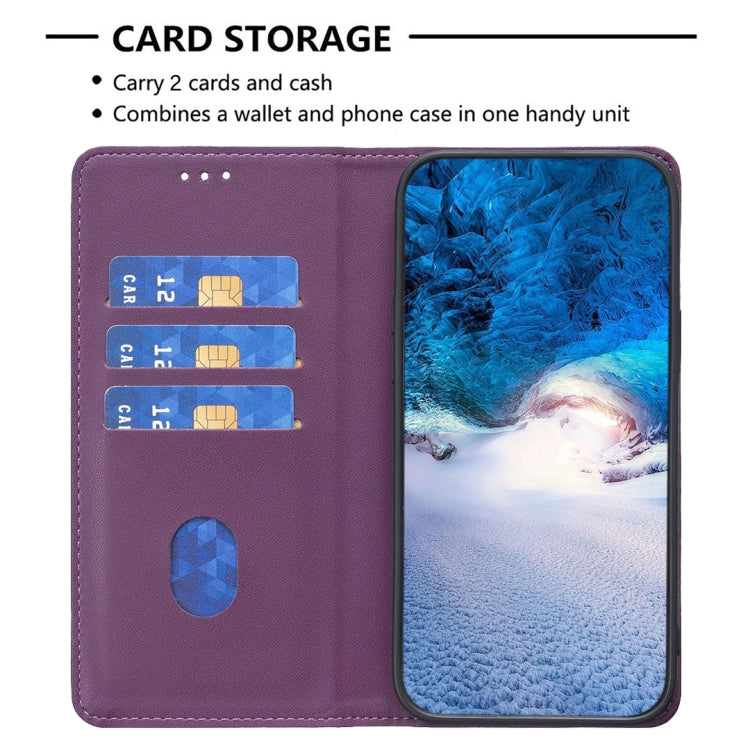 For Samsung Galaxy S25 Ultra 5G Magnetic Leather Phone Case