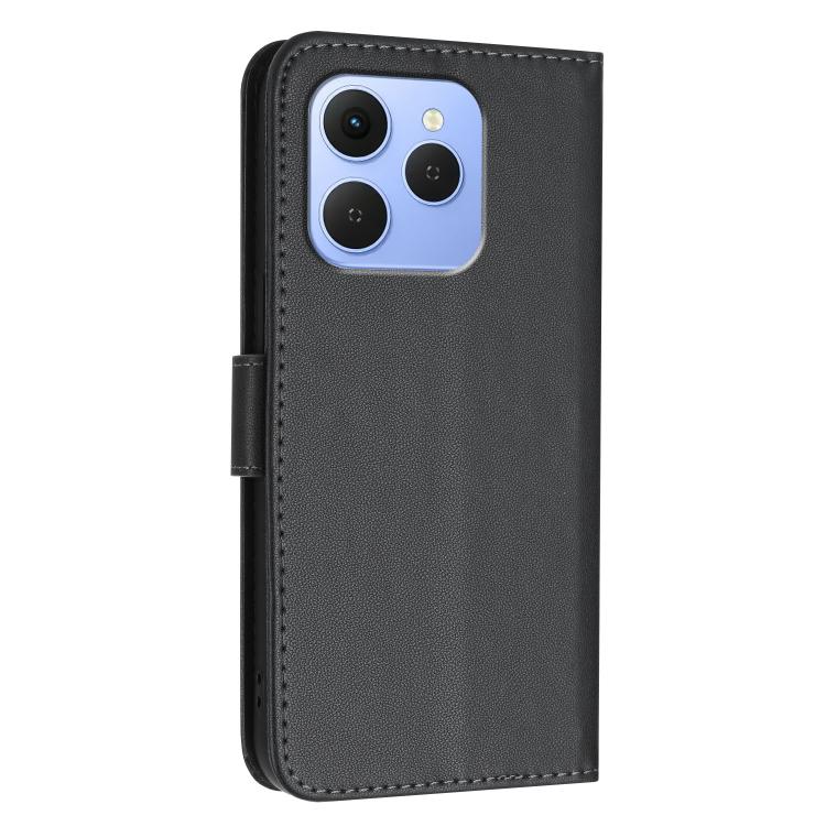 For Tecno Spark 50 4G Triangle Pattern Buckle Clasp Leather Phone Case