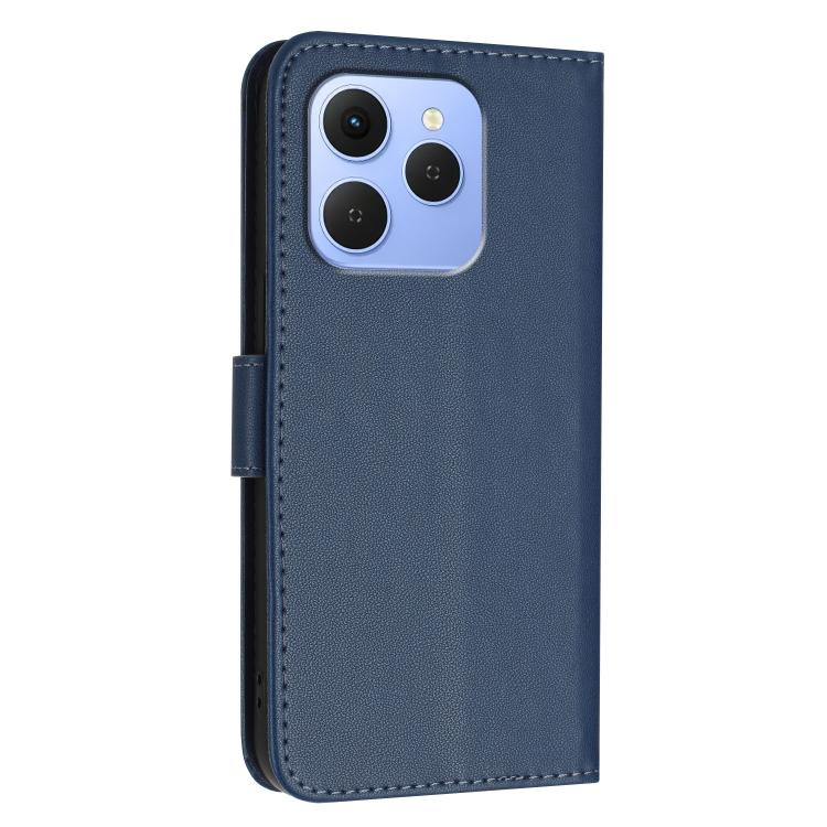 For Tecno Spark 50 4G Triangle Pattern Buckle Clasp Leather Phone Case