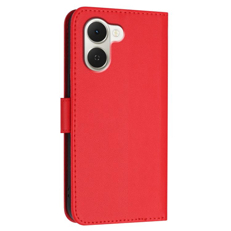 For Tecno Spark Go 3 / Pop 20 4G Triangle Pattern Buckle Clasp Leather Phone Case