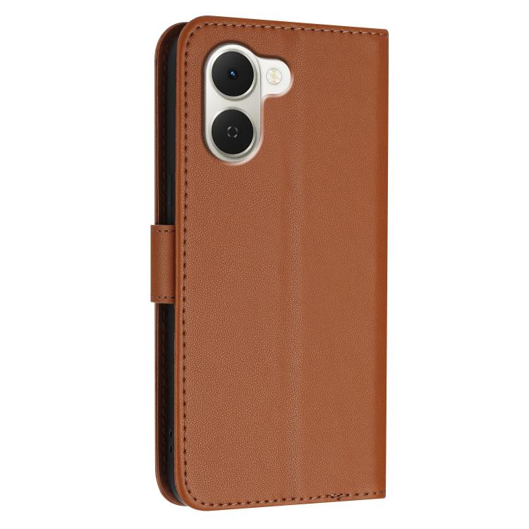 For Tecno Spark Go 3 / Pop 20 4G Triangle Pattern Buckle Clasp Leather Phone Case