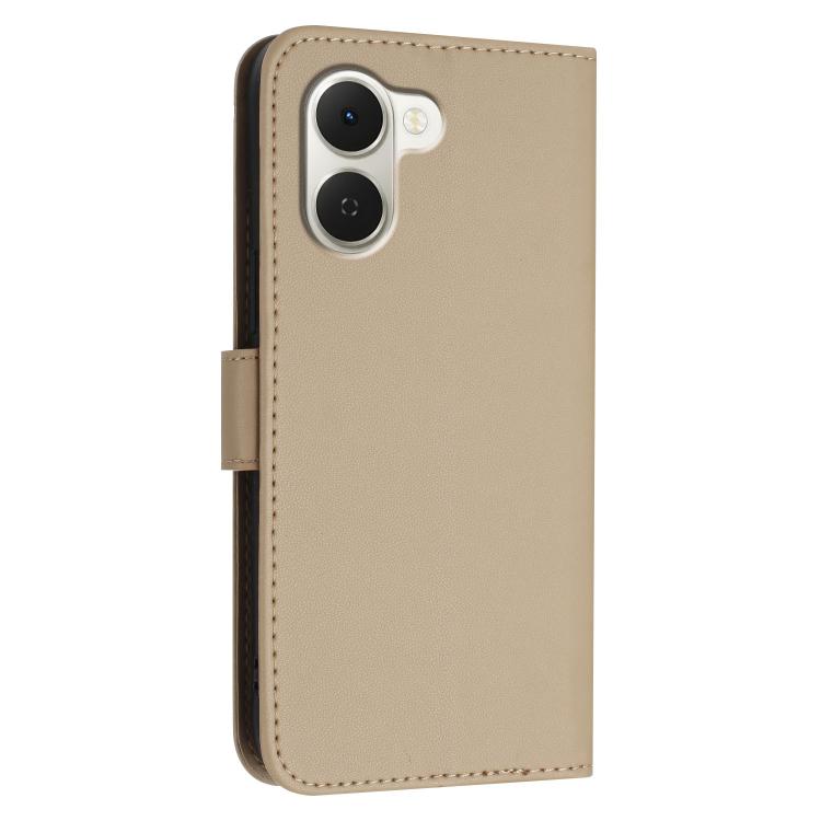 For Tecno Spark Go 3 / Pop 20 4G Triangle Pattern Buckle Clasp Leather Phone Case