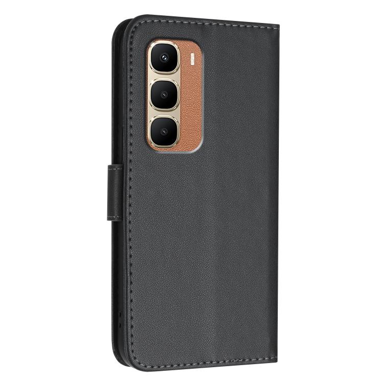 For Infinix Hot 70 5G Triangle Pattern Buckle Clasp Leather Phone Case