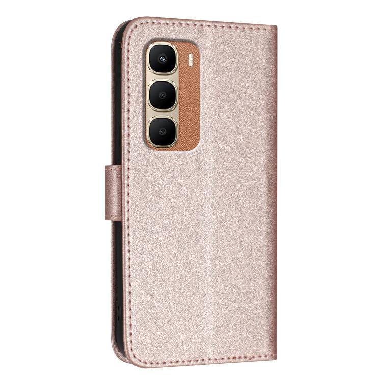 For Infinix Hot 70 5G Triangle Pattern Buckle Clasp Leather Phone Case