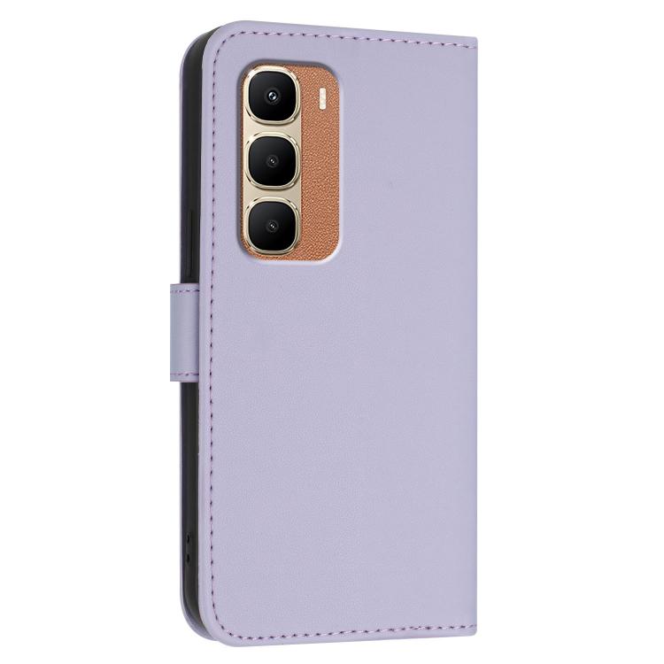 For Infinix Hot 70 5G Triangle Pattern Buckle Clasp Leather Phone Case