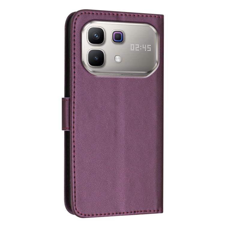 For Infinix Note 60 5G Triangle Pattern Buckle Clasp Leather Phone Case