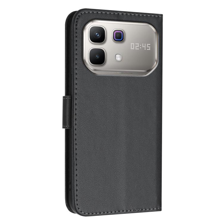 For Infinix Note 60 5G Triangle Pattern Buckle Clasp Leather Phone Case