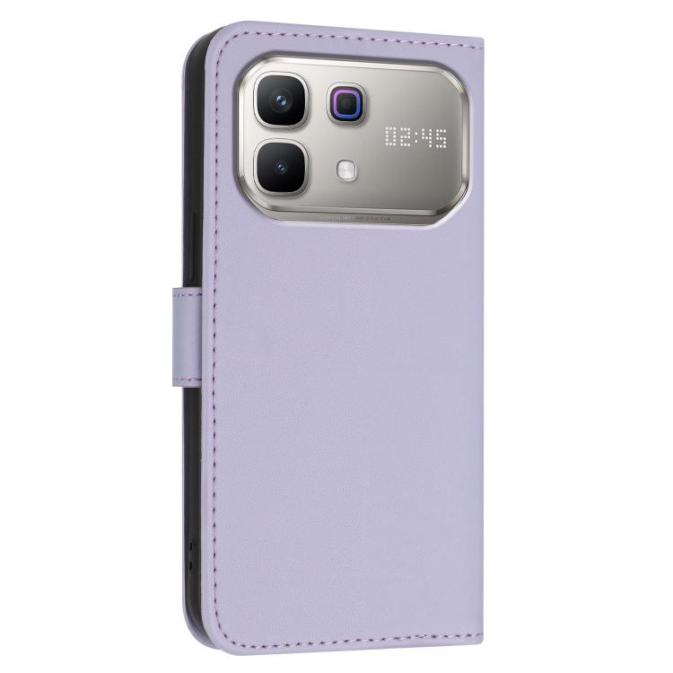 For Infinix Note 60 5G Triangle Pattern Buckle Clasp Leather Phone Case