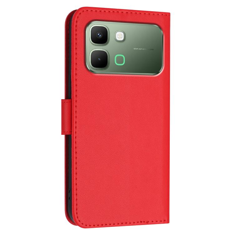 For Infinix Note Edge 5G Triangle Pattern Buckle Clasp Leather Phone Case