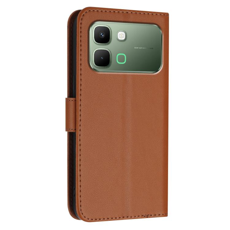 For Infinix Note Edge 5G Triangle Pattern Buckle Clasp Leather Phone Case