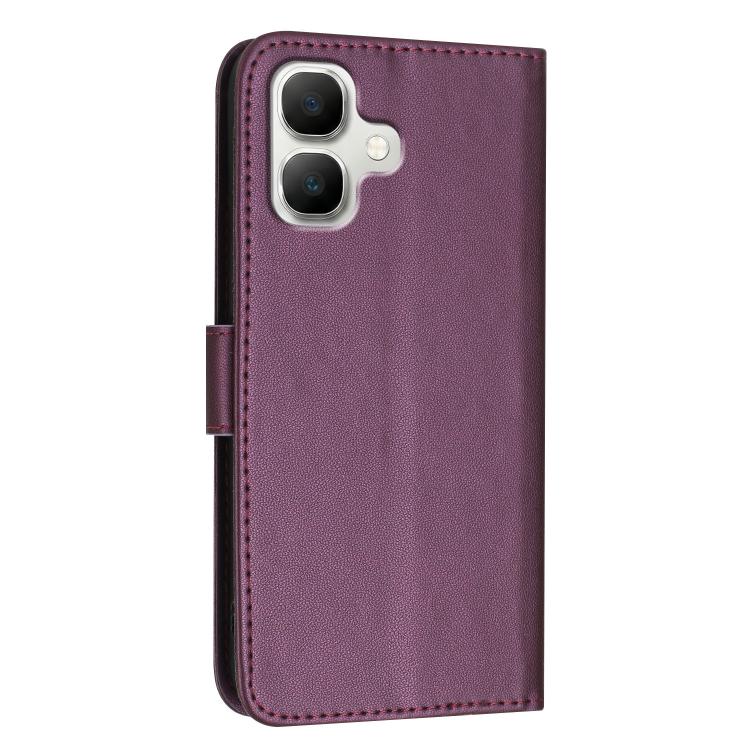 For Infinix Smart 20 4G Triangle Pattern Buckle Clasp Leather Phone Case