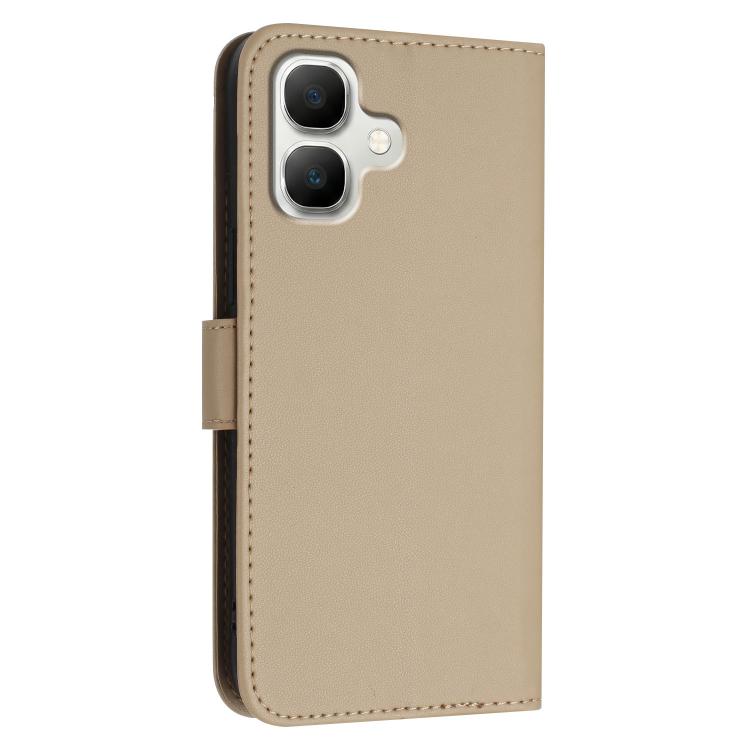 For Infinix Smart 20 4G Triangle Pattern Buckle Clasp Leather Phone Case