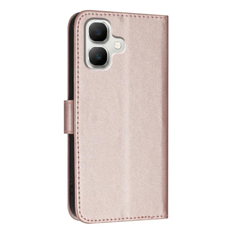 For Infinix Smart 20 4G Triangle Pattern Buckle Clasp Leather Phone Case