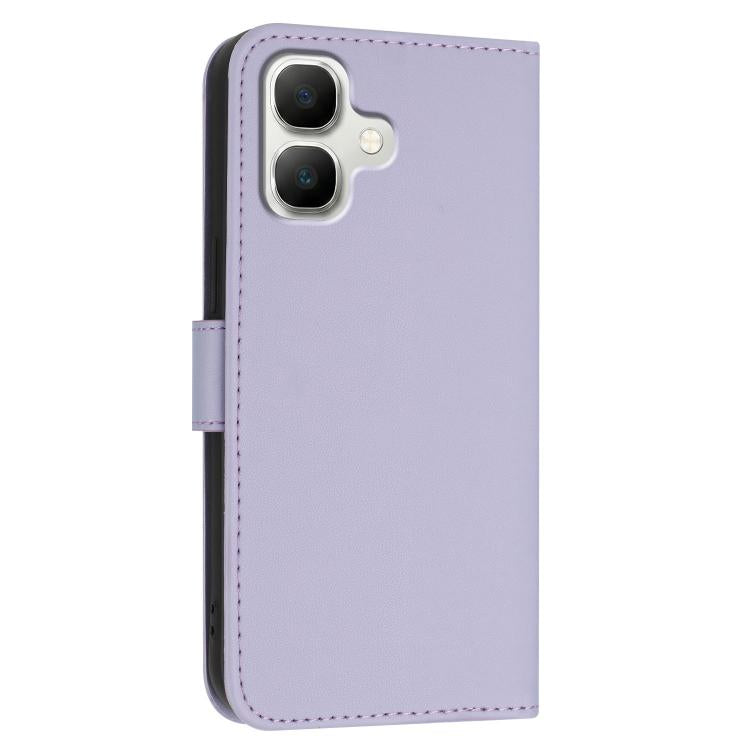 For Infinix Smart 20 4G Triangle Pattern Buckle Clasp Leather Phone Case