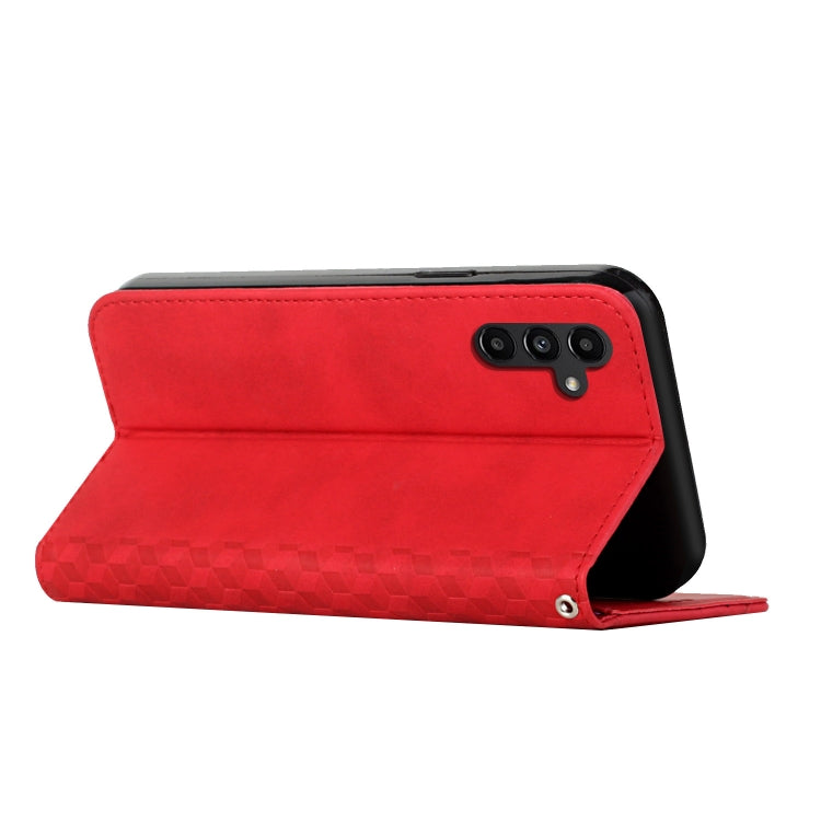 For Samsung Galaxy S25 / S24 5G Diamond Splicing Skin Feel Magnetic Leather Phone Case