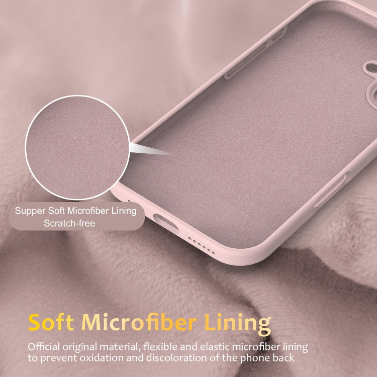 For iPhone 16 Liquid Silicone MagSafe Phone Case with Rotating Holder