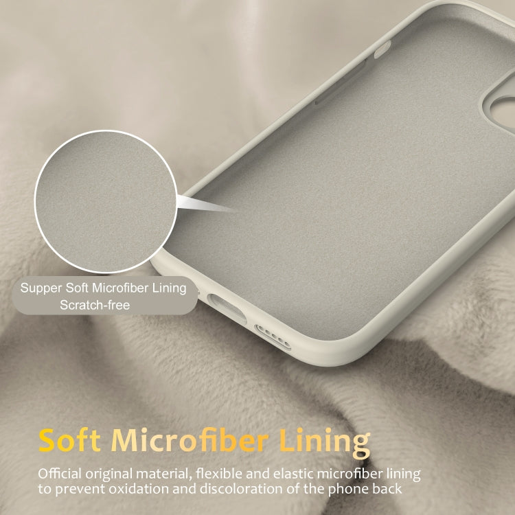 For iPhone 14 Plus Liquid Silicone MagSafe Phone Case with Rotating Holder