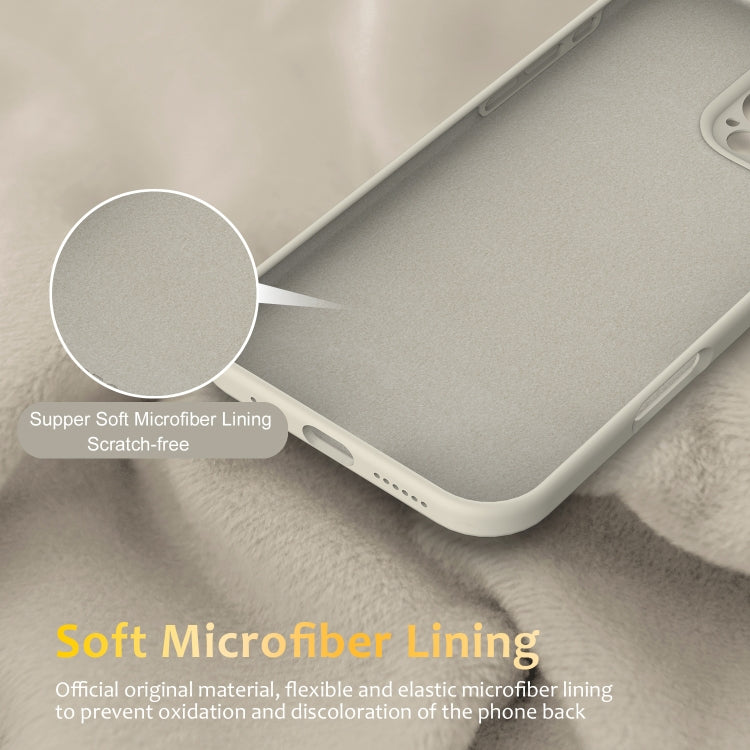 For iPhone 14 Pro Liquid Silicone MagSafe Phone Case with Rotating Holder