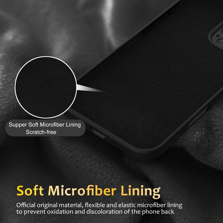 For iPhone 14 Pro Liquid Silicone MagSafe Phone Case with Rotating Holder