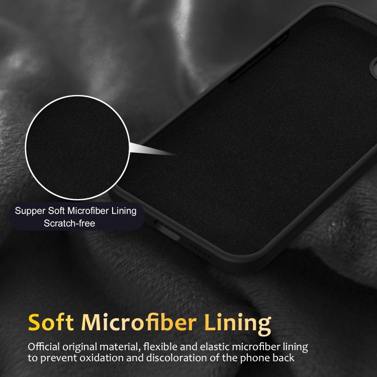 For iPhone 17e / 16e Liquid Silicone MagSafe Phone Case with Rotating Holder