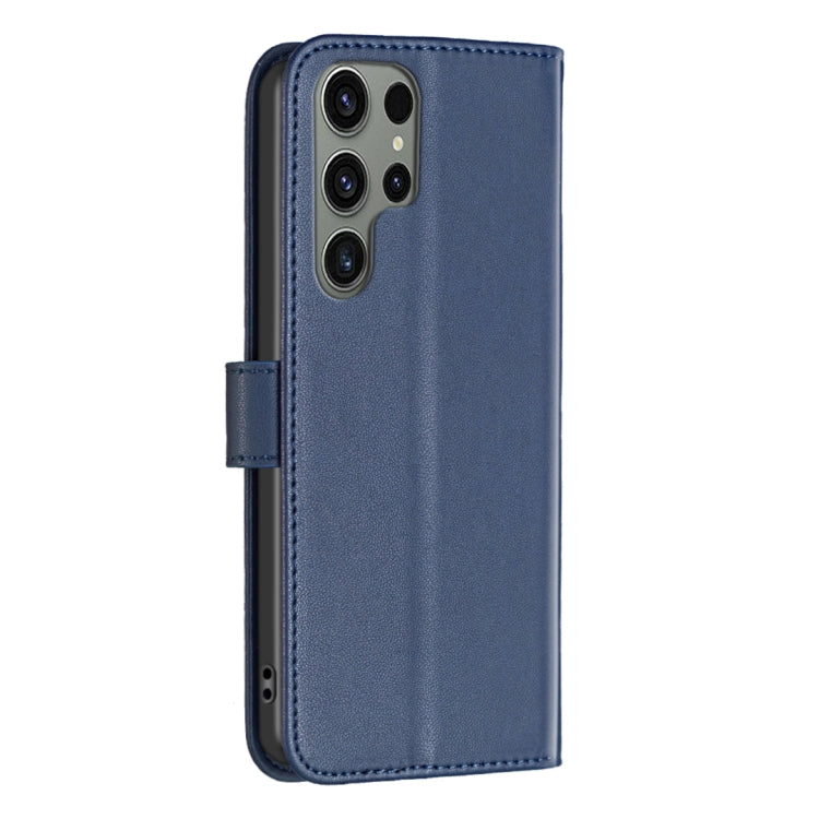For Samsung Galaxy S25 Ultra 5G Magnetic Buckle Leather Phone Case