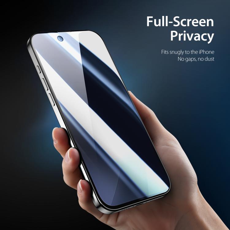 For iPhone Air 5pcs DUX DUCIS 0.33mm 9H High Aluminum Anti-spy HD Tempered Glass Film