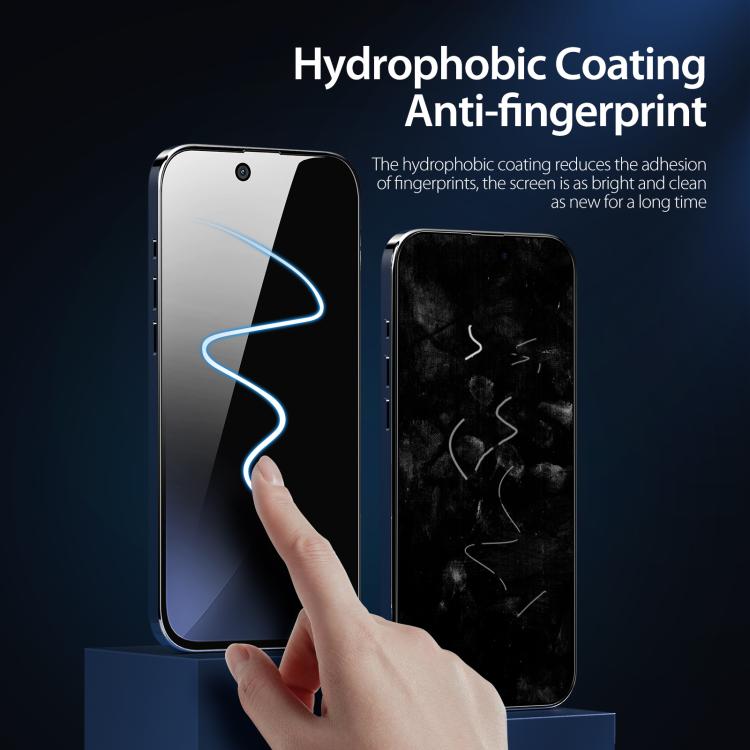 For iPhone Air 5pcs DUX DUCIS 0.33mm 9H High Aluminum Anti-spy HD Tempered Glass Film
