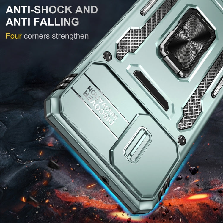 For Samsung Galaxy A06 4G Armor PC Hybrid TPU Camera Shield Phone Case