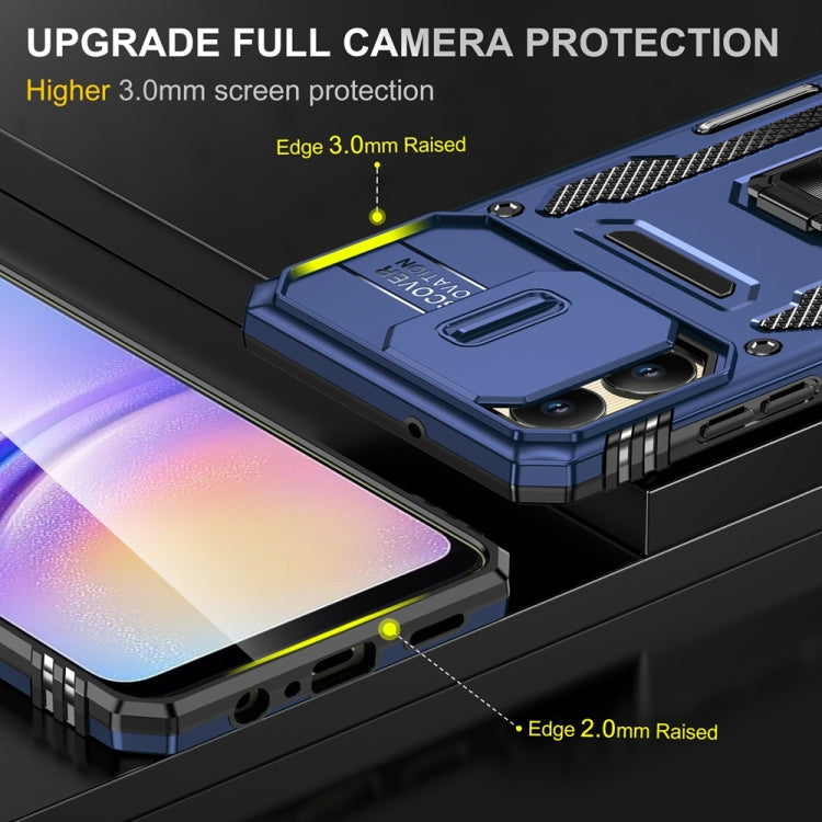 For Samsung Galaxy A06 4G Armor PC Hybrid TPU Camera Shield Phone Case