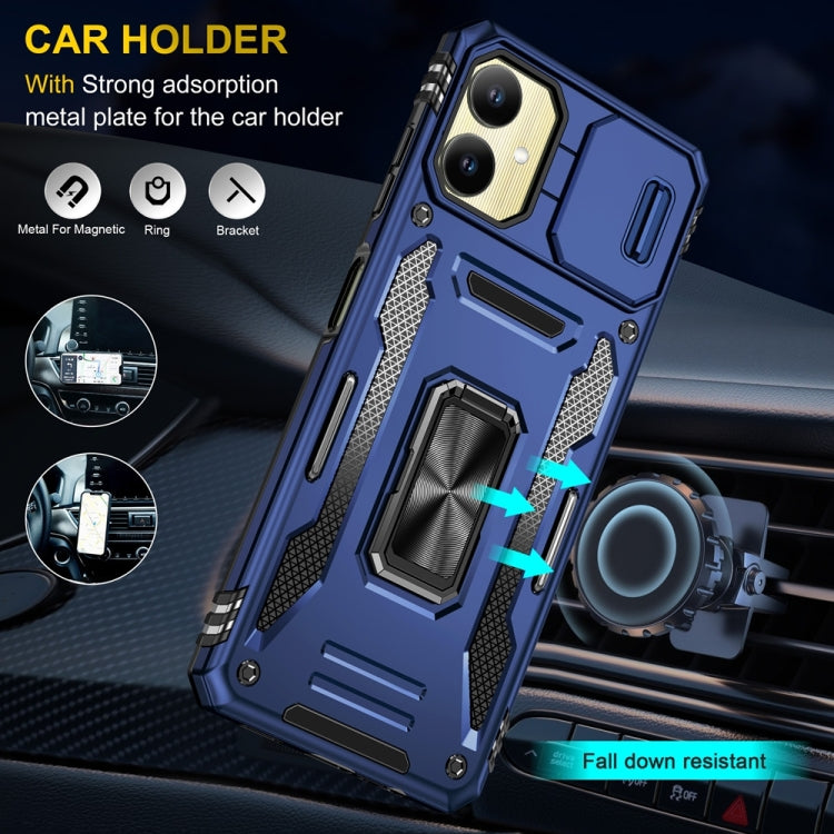 For Samsung Galaxy A06 4G Armor PC Hybrid TPU Camera Shield Phone Case