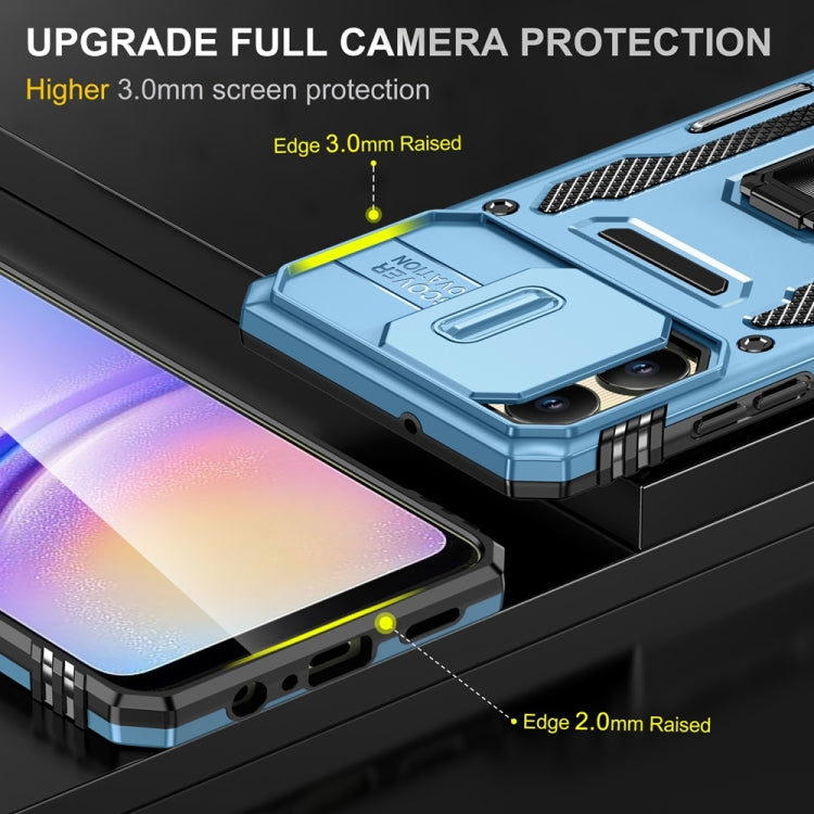 For Samsung Galaxy A06 4G Armor PC Hybrid TPU Camera Shield Phone Case