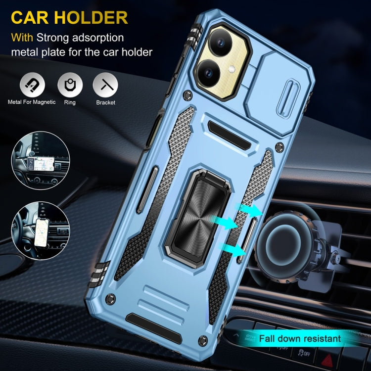 For Samsung Galaxy A06 4G Armor PC Hybrid TPU Camera Shield Phone Case