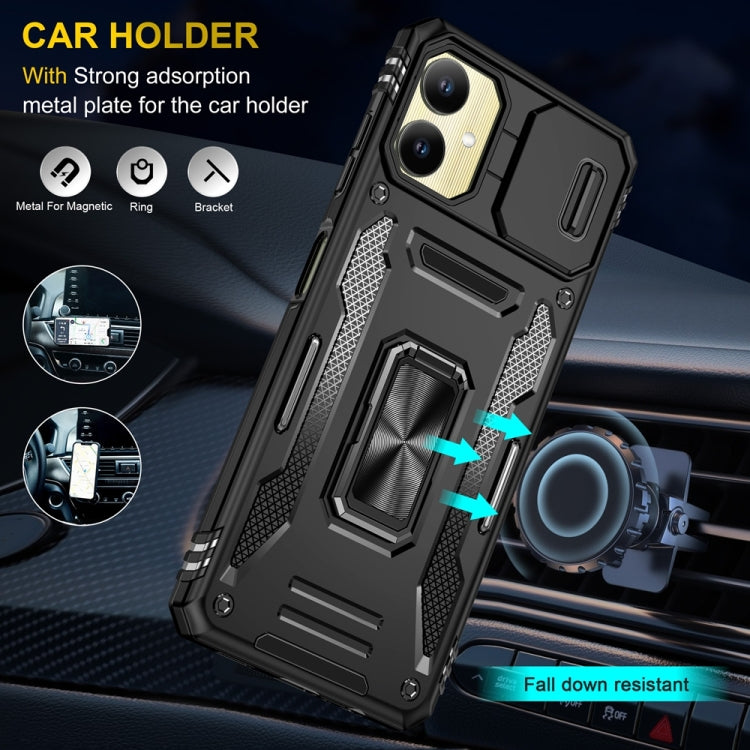 For Samsung Galaxy A06 4G Armor PC Hybrid TPU Camera Shield Phone Case