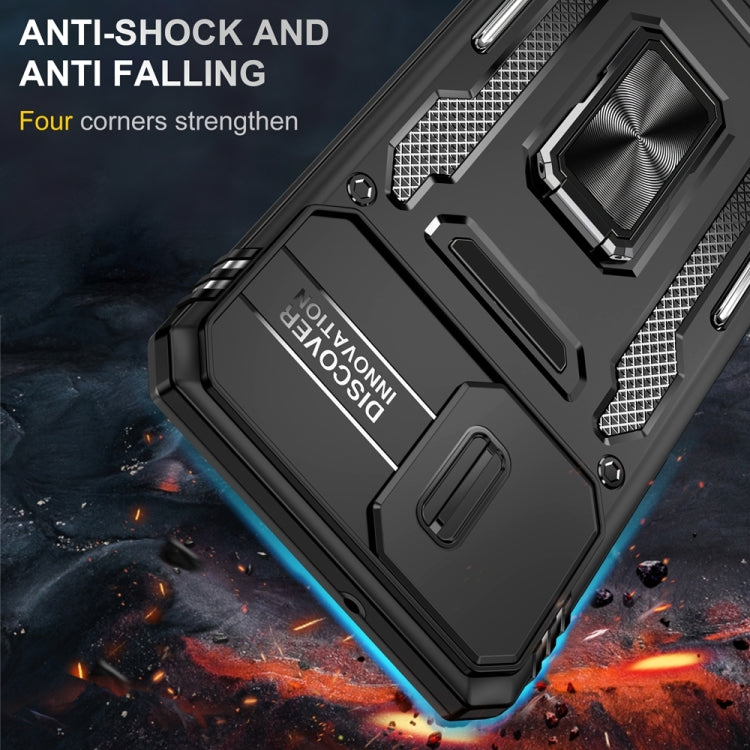 For Samsung Galaxy A06 4G Armor PC Hybrid TPU Camera Shield Phone Case