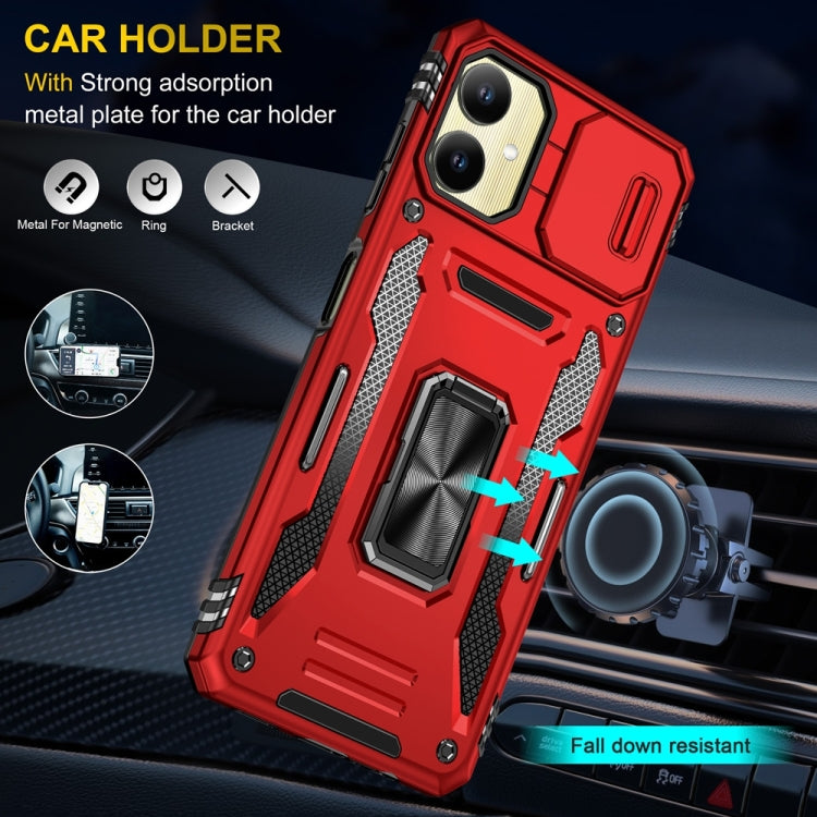 For Samsung Galaxy A06 4G Armor PC Hybrid TPU Camera Shield Phone Case