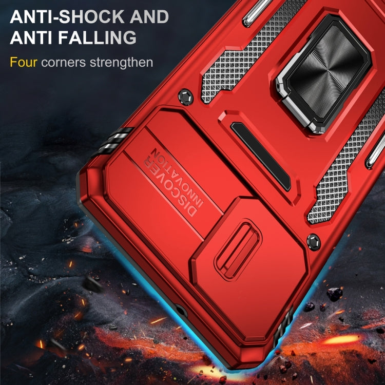 For Samsung Galaxy A06 4G Armor PC Hybrid TPU Camera Shield Phone Case