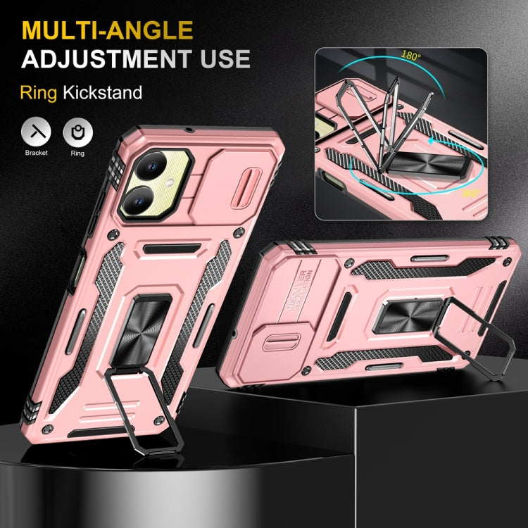 For Samsung Galaxy A06 4G Armor PC Hybrid TPU Camera Shield Phone Case