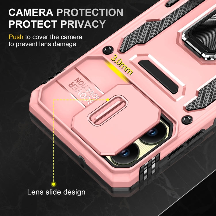 For Samsung Galaxy A06 4G Armor PC Hybrid TPU Camera Shield Phone Case