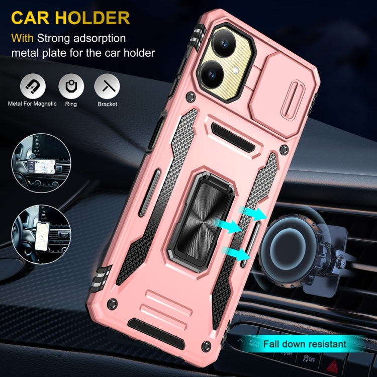 For Samsung Galaxy A06 4G Armor PC Hybrid TPU Camera Shield Phone Case